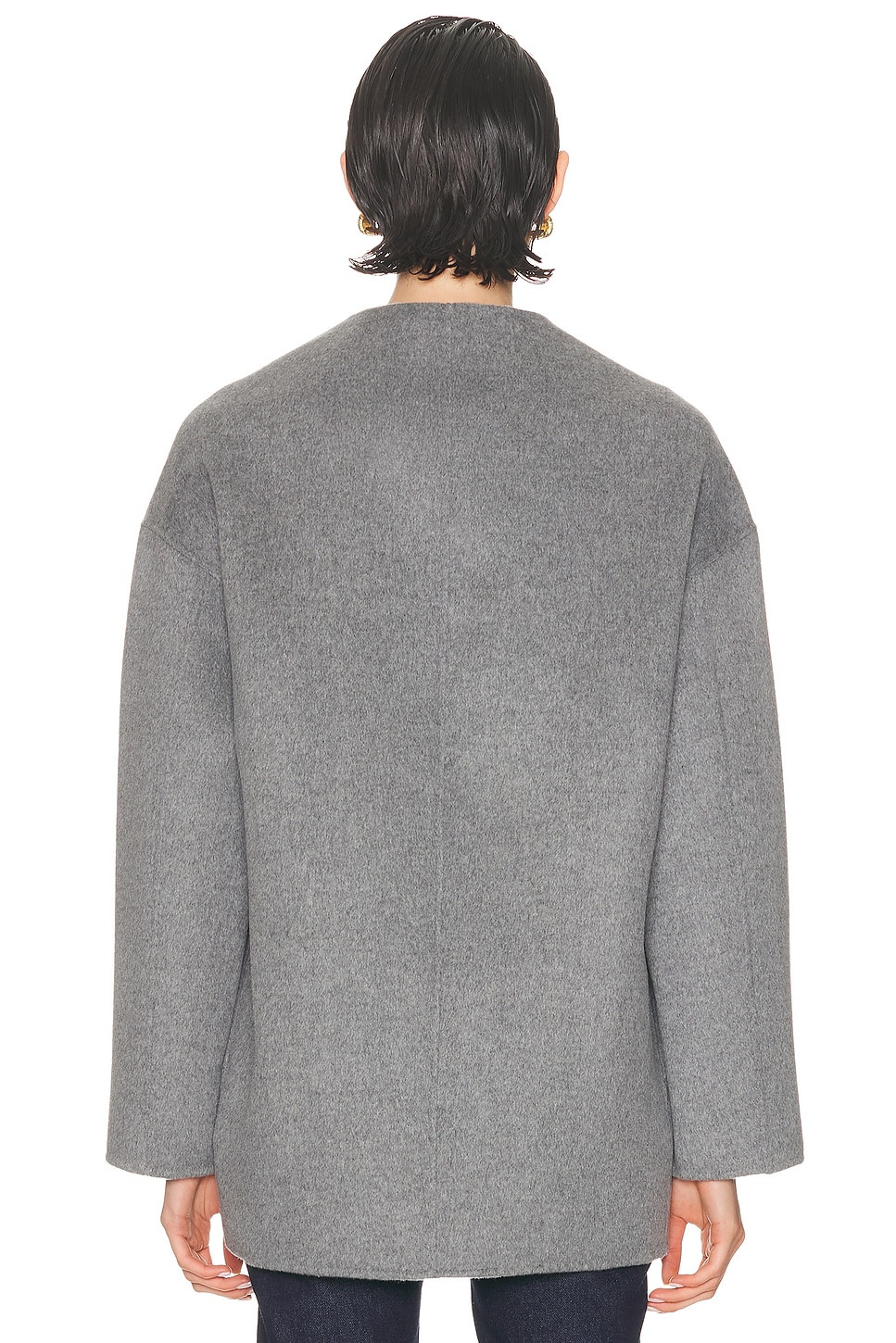 Dunne Single Breasted Coat - 4
