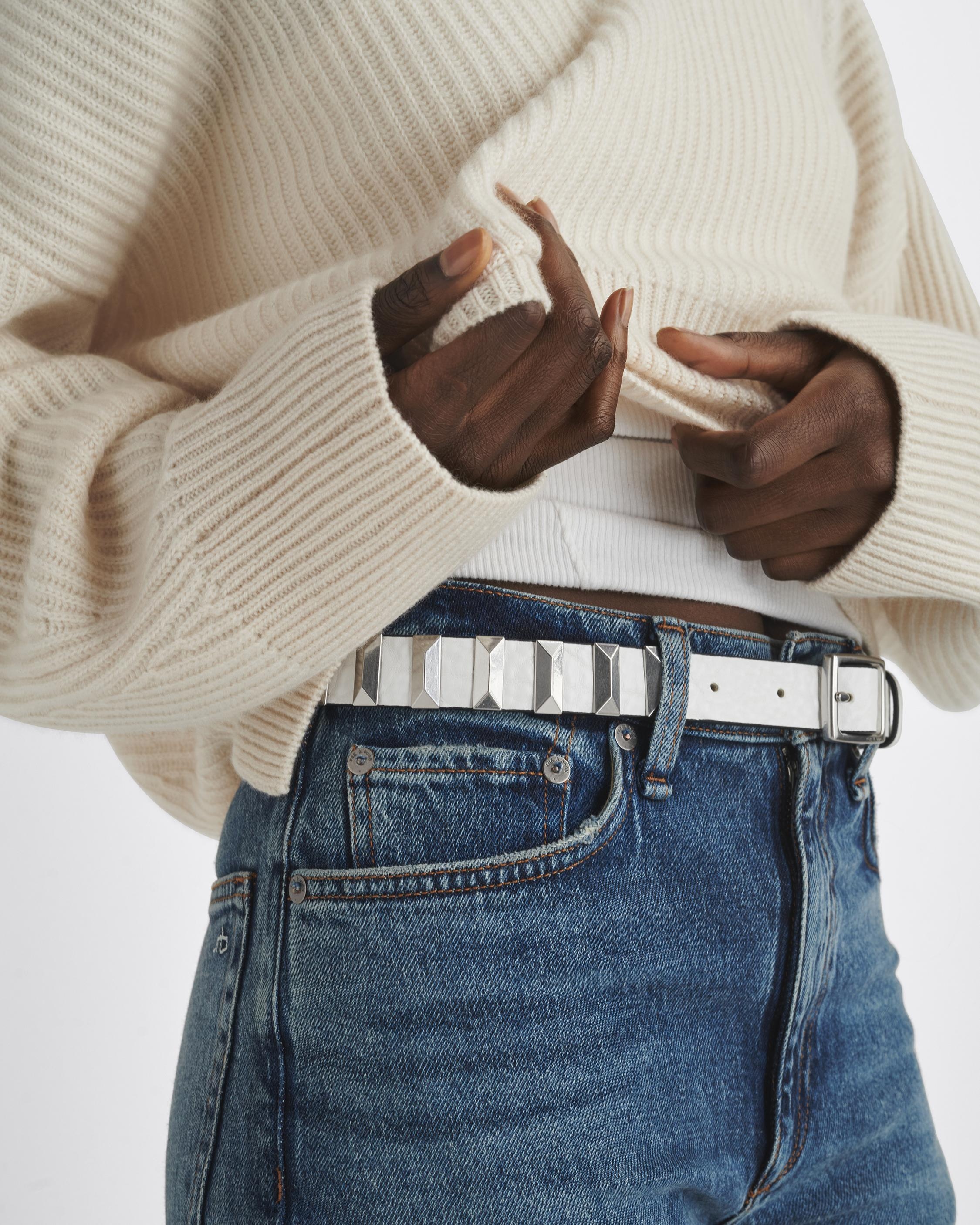 Baby Boyfriend Studded Belt
Leather Belt - 2