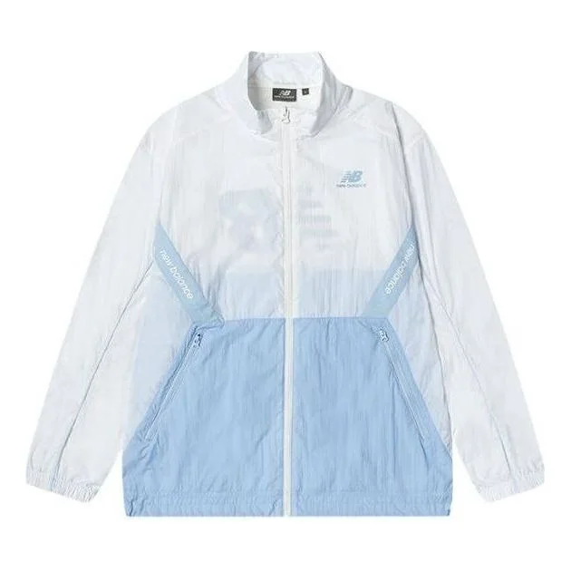 New Balance Summer Lifestyle Jacket 'White Light Blue' 5AC2U503-LBL - 1