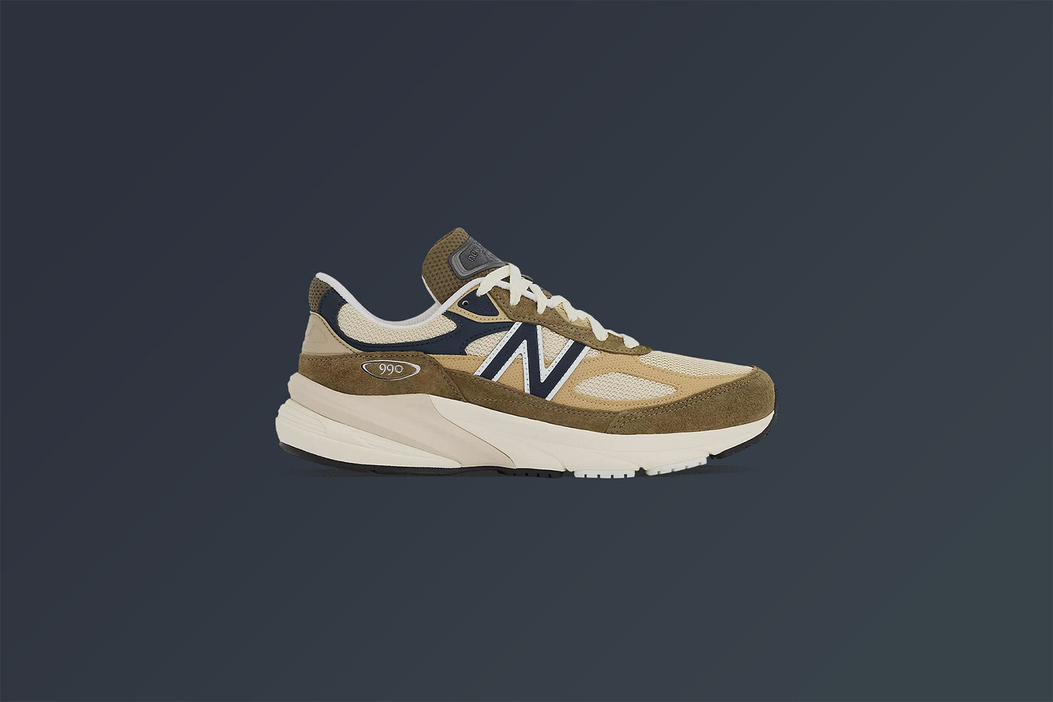 MADE IN USA 990V6 - DARK CAMO/INCENSE/NATURAL INDIGO - 5