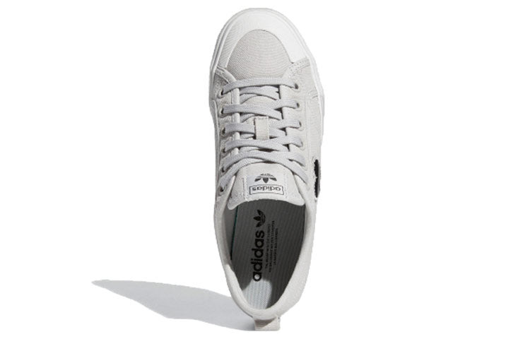 (WMNS) adidas Nizza Trefoil 'Grey' EF5073 - 4