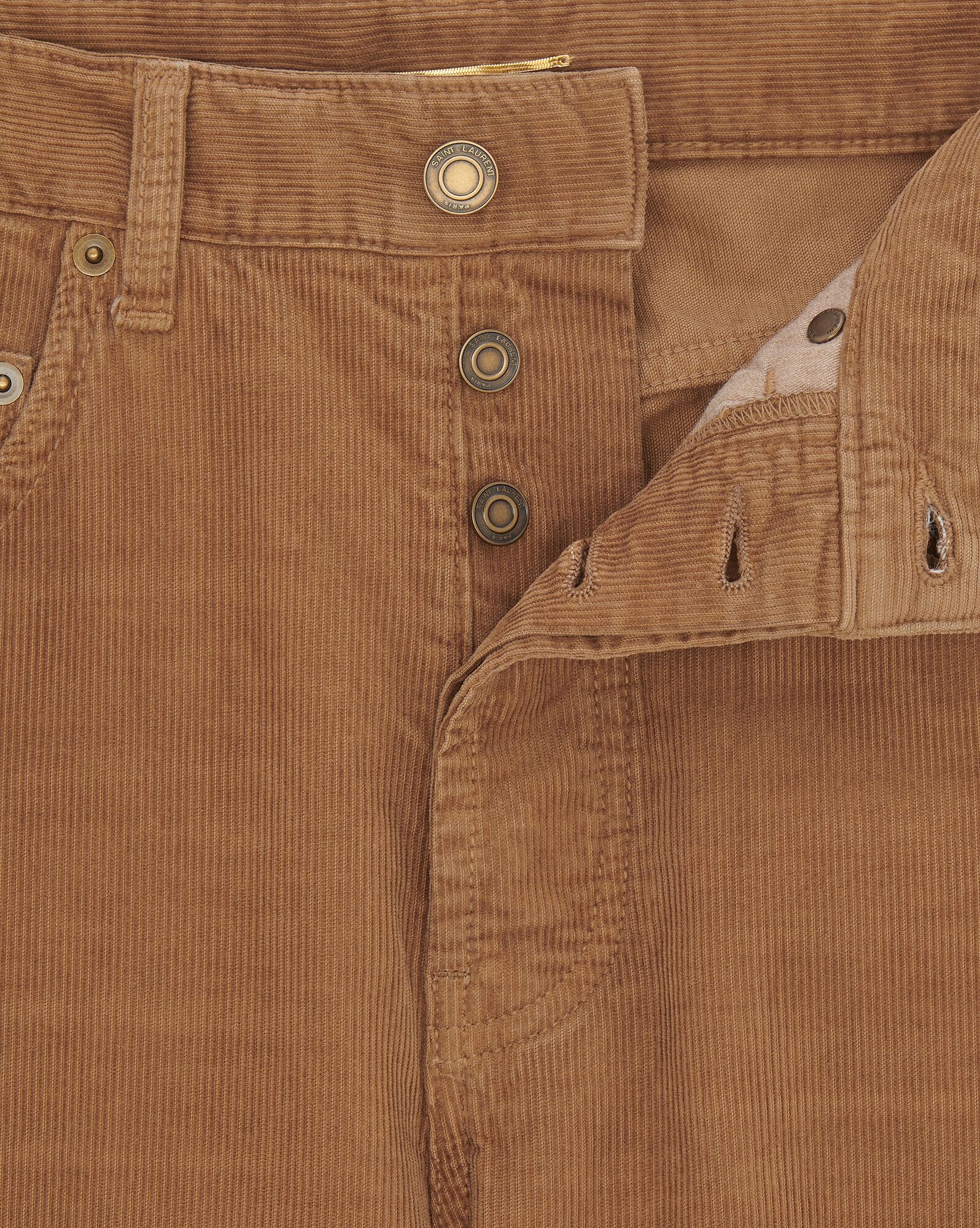 long baggy jeans in fall leaf corduroy - 3