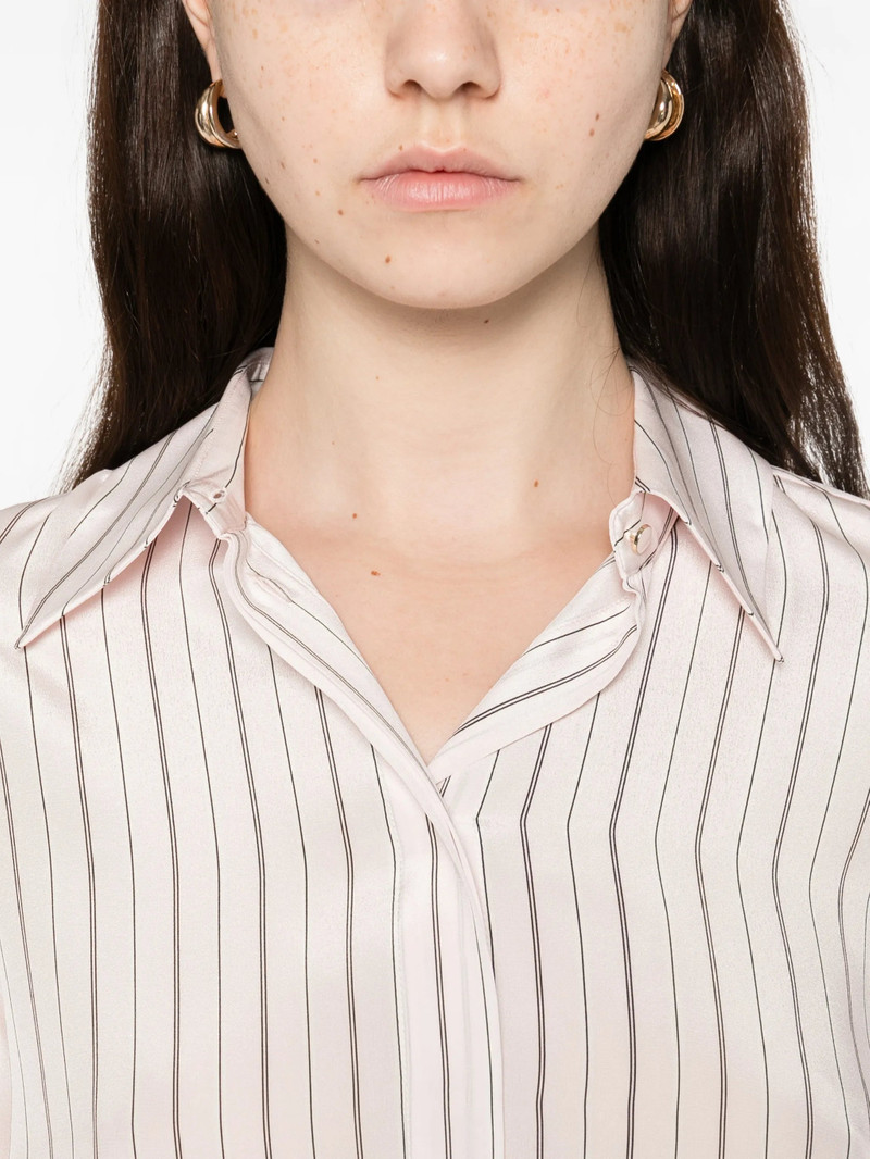 Max Mara Studio Max Mara Studio Flirt Striped Long-sleeved Shirt outlook