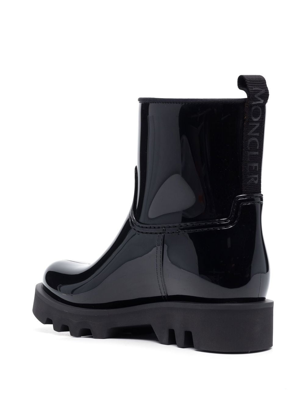 high-shine finish ankle boots - 3