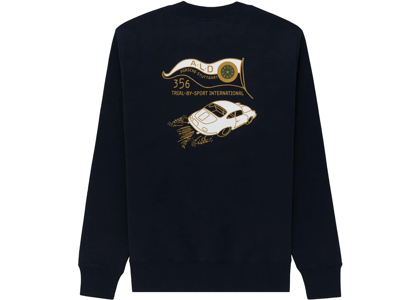 Aime Leon Dore x Porsche 356 Crewneck Sweatshirt Navy - 1