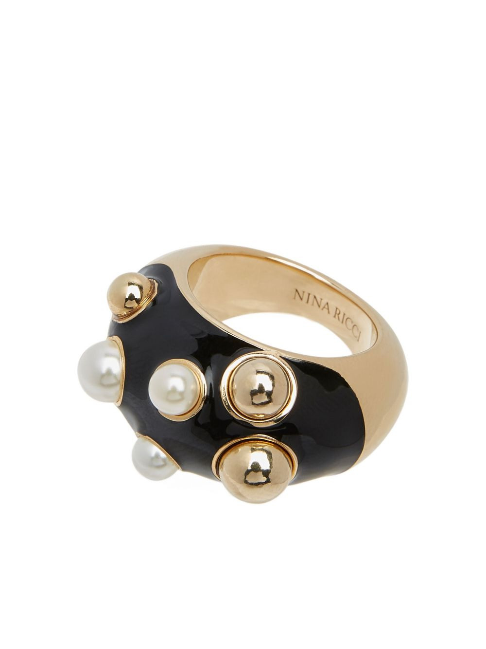 Drops of Light embellished ring - 1
