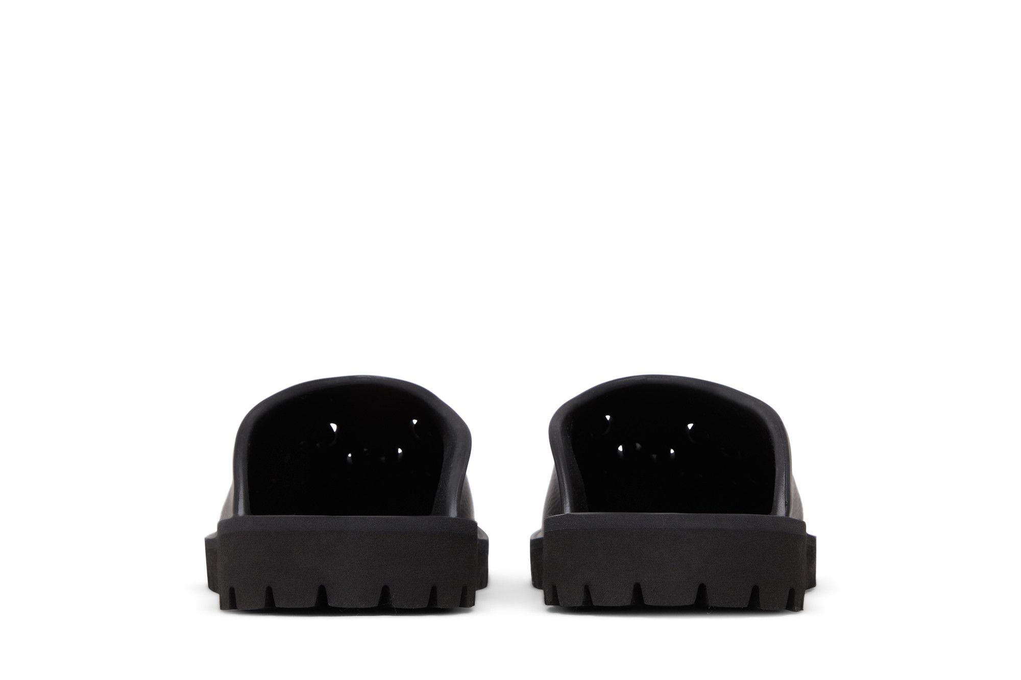 Gucci Slip On Sandal 'Cut Out Monogram - Black' - 6