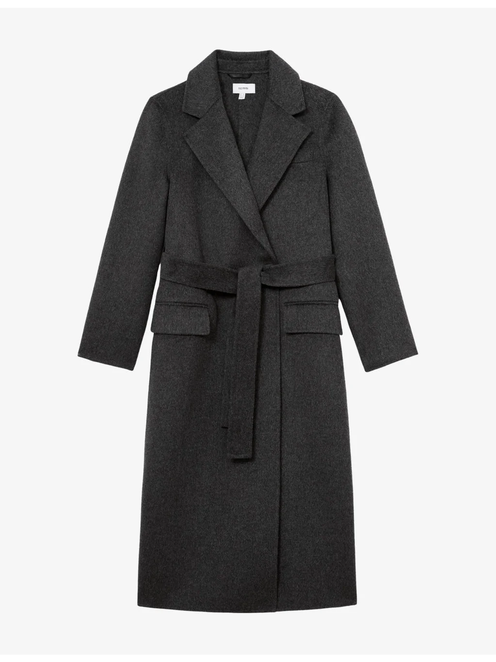 Marlowe Longline Double-Breasted Wool-Blend Coat - 1