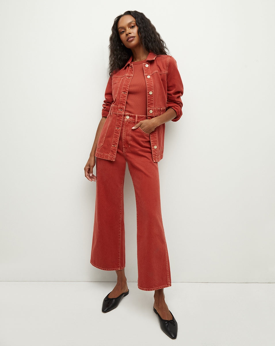 TAYLOR CROPPED WIDE-LEG JEAN - 6