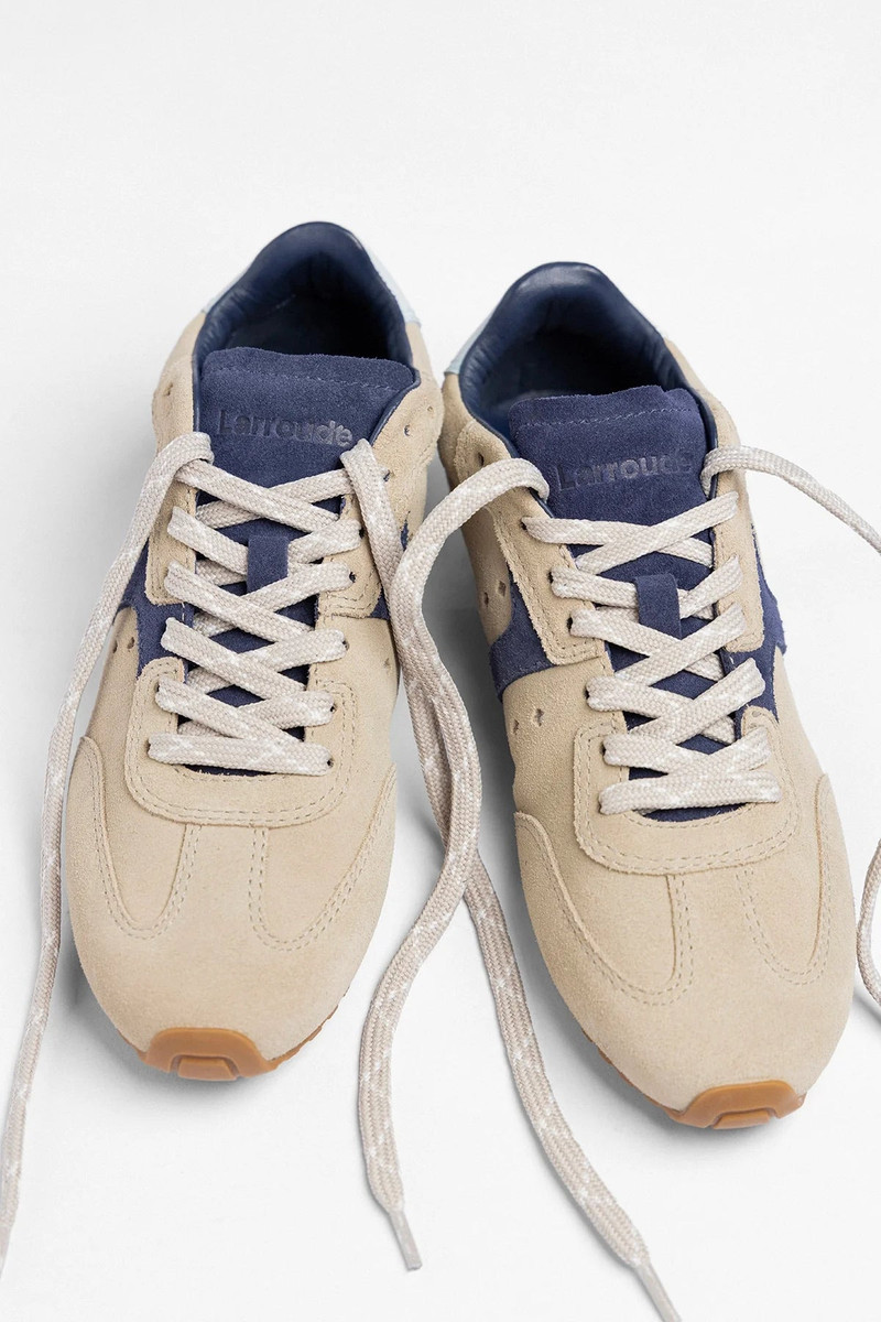 Stella Sneaker Oyster Gray Suede 3