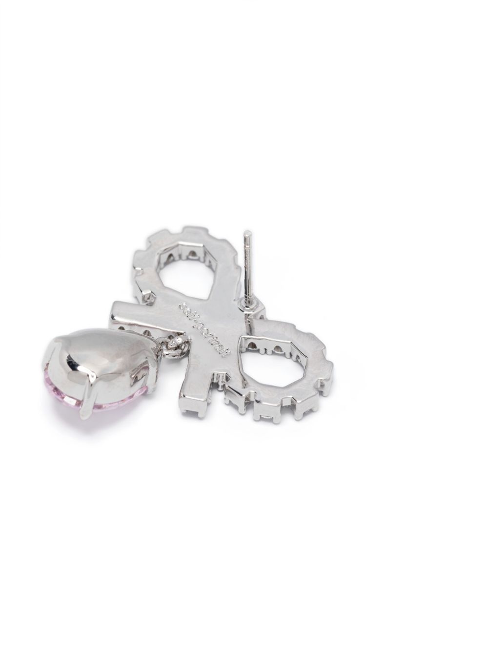 bow-detail earrings - 3