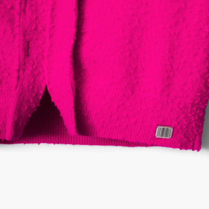 PILLED HOOK AND EYE CARDIGAN 6