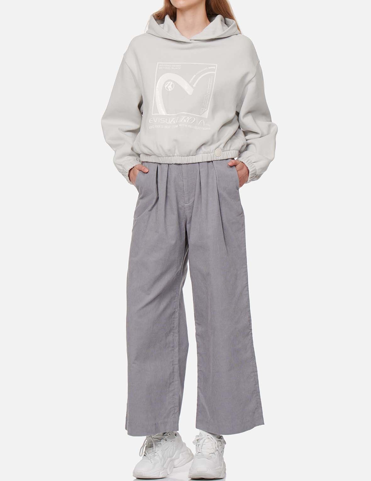 Seagull and Logo Tactile Print Hooded Sweatshirt - 5