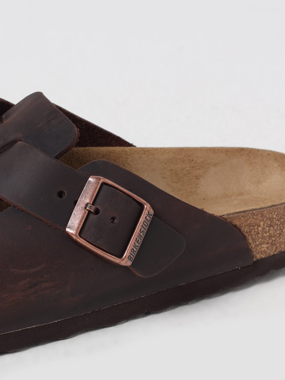 Boston Birkenstock sabot in oiled leather - 4