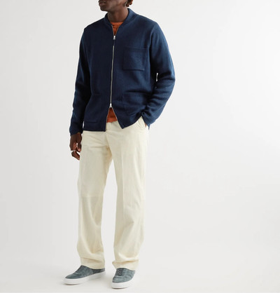 Universal Works Merino Wool-Blend Zip-Up Cardigan outlook