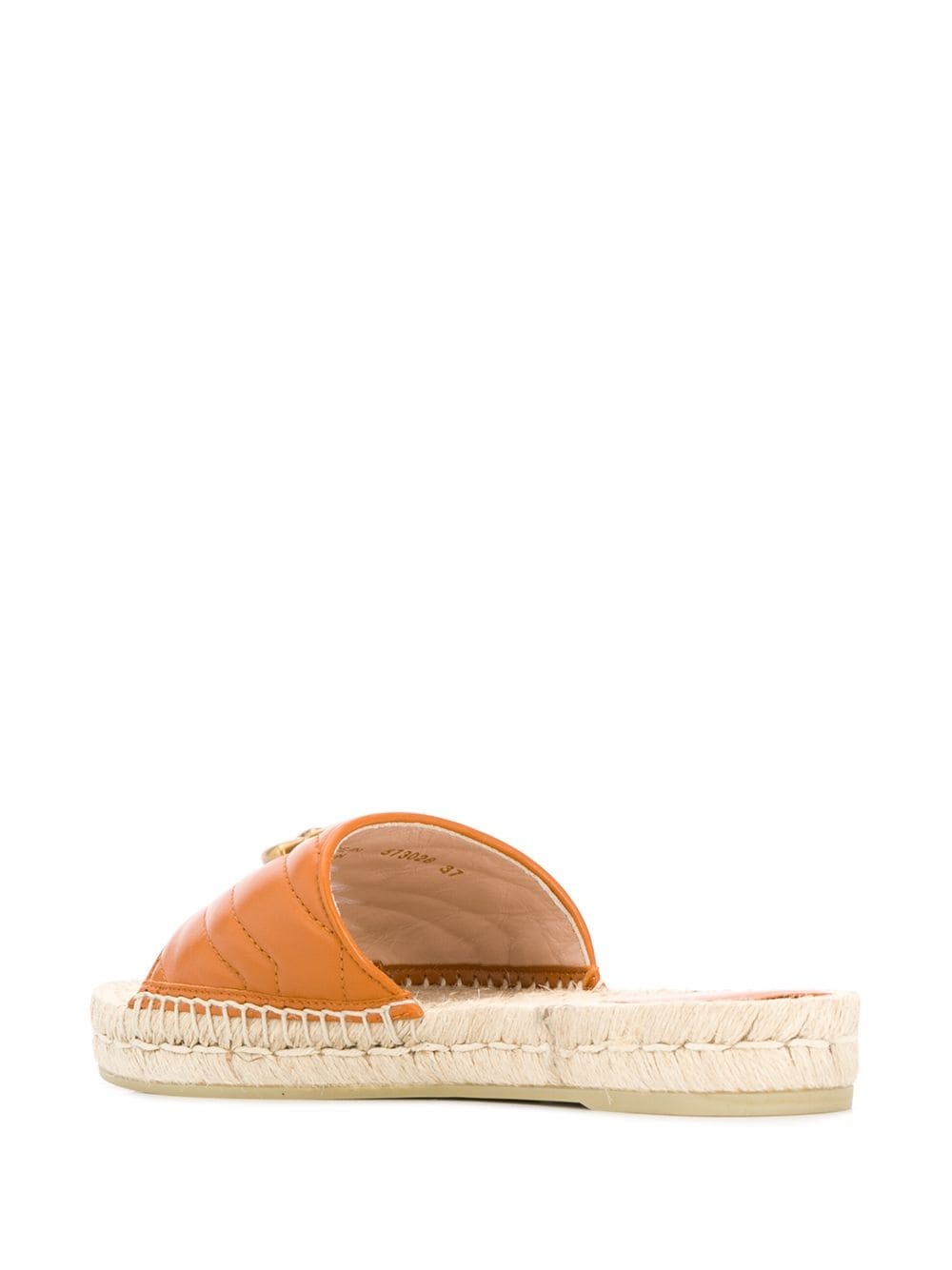 GG logo espadrille style sandals - 3