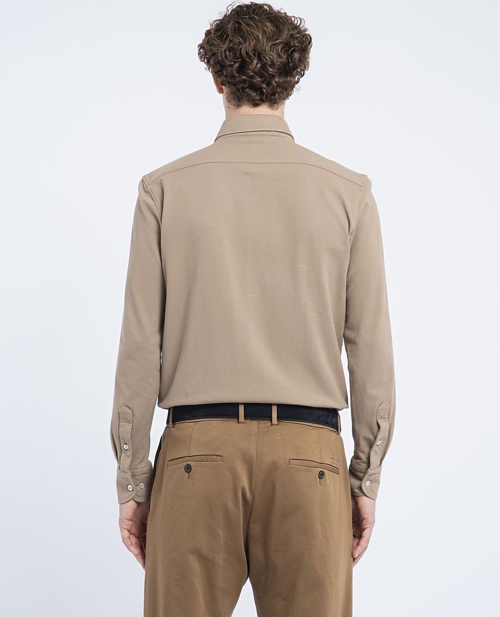 Piqué cotton Shirt - 4