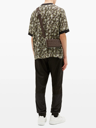 FENDI FF camo-print T-shirt outlook