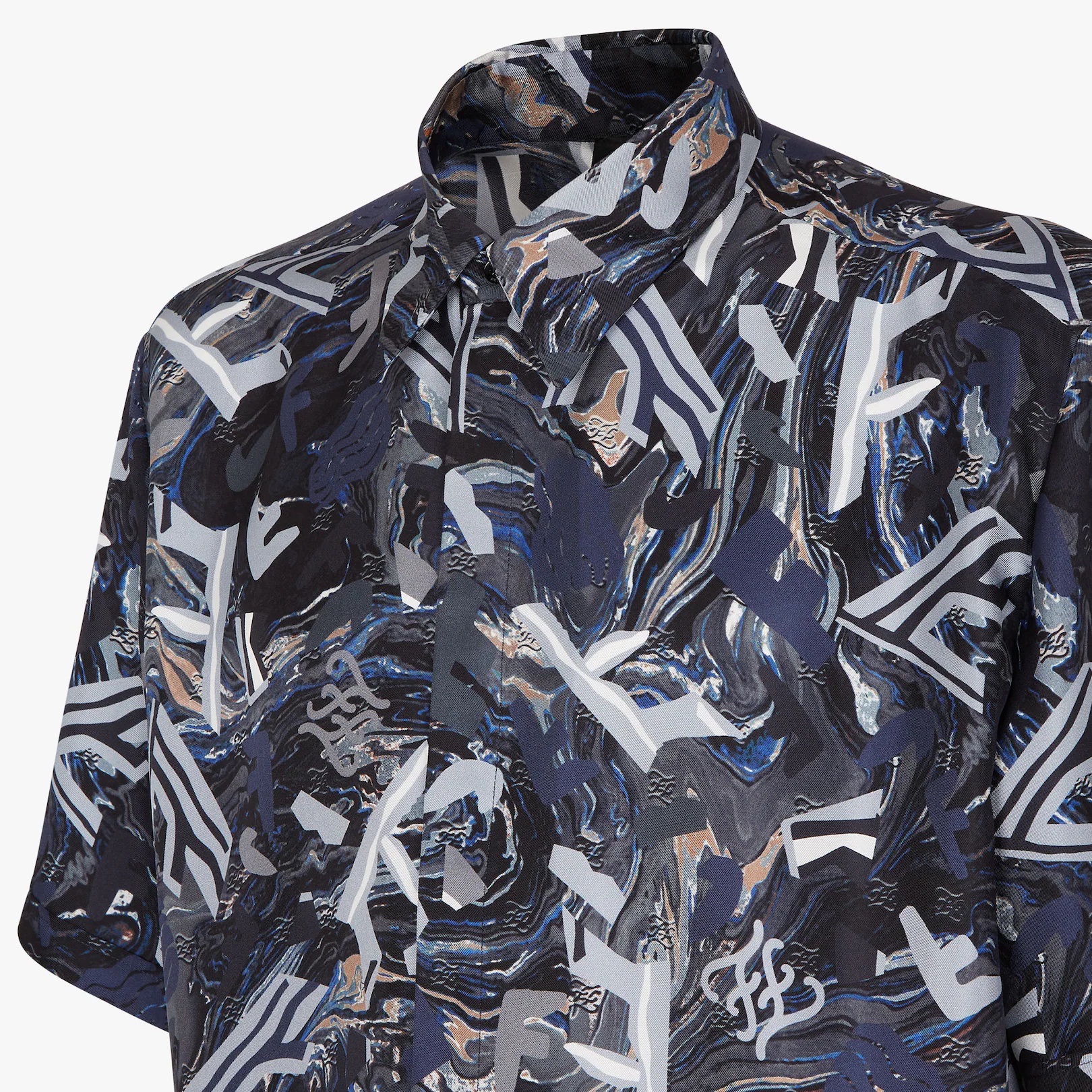 Multicolor silk shirt - 3