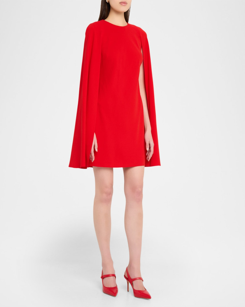 Light Cady Cape Mini Dress 4