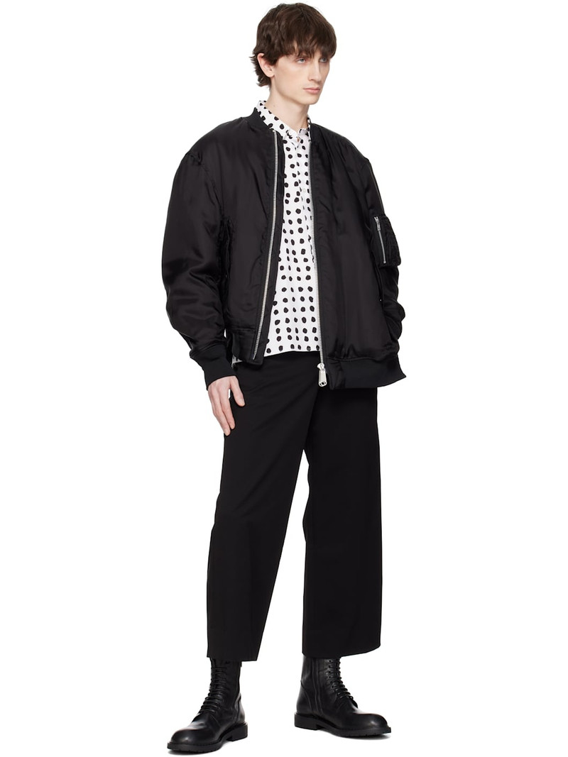 BLACK COMME des GARÇONS Black MA-1 Bomber Jacket outlook