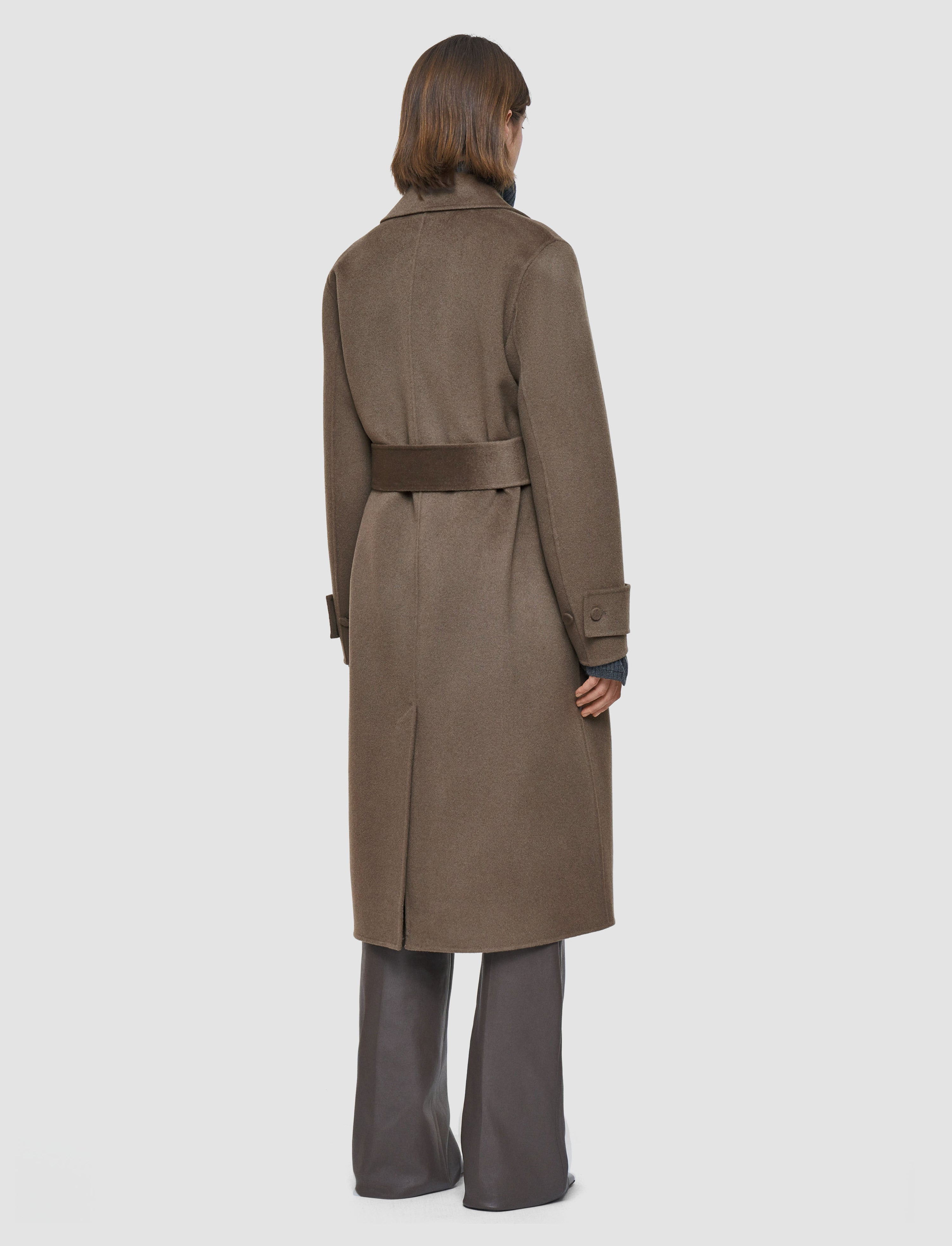 Arline Double Face Cashmere Coat - 3