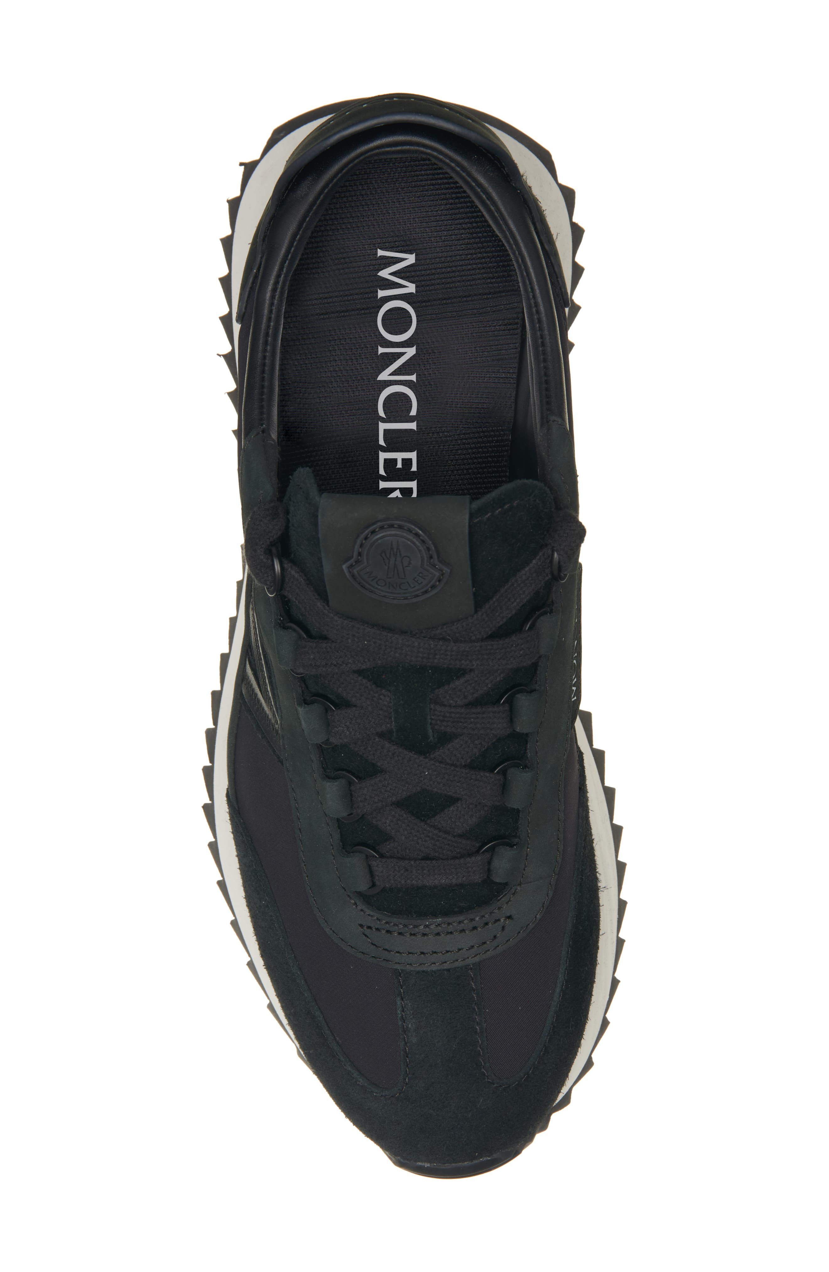 Moncler Pacey 2 Low Top Sneaker in Black at Nordstrom - 5