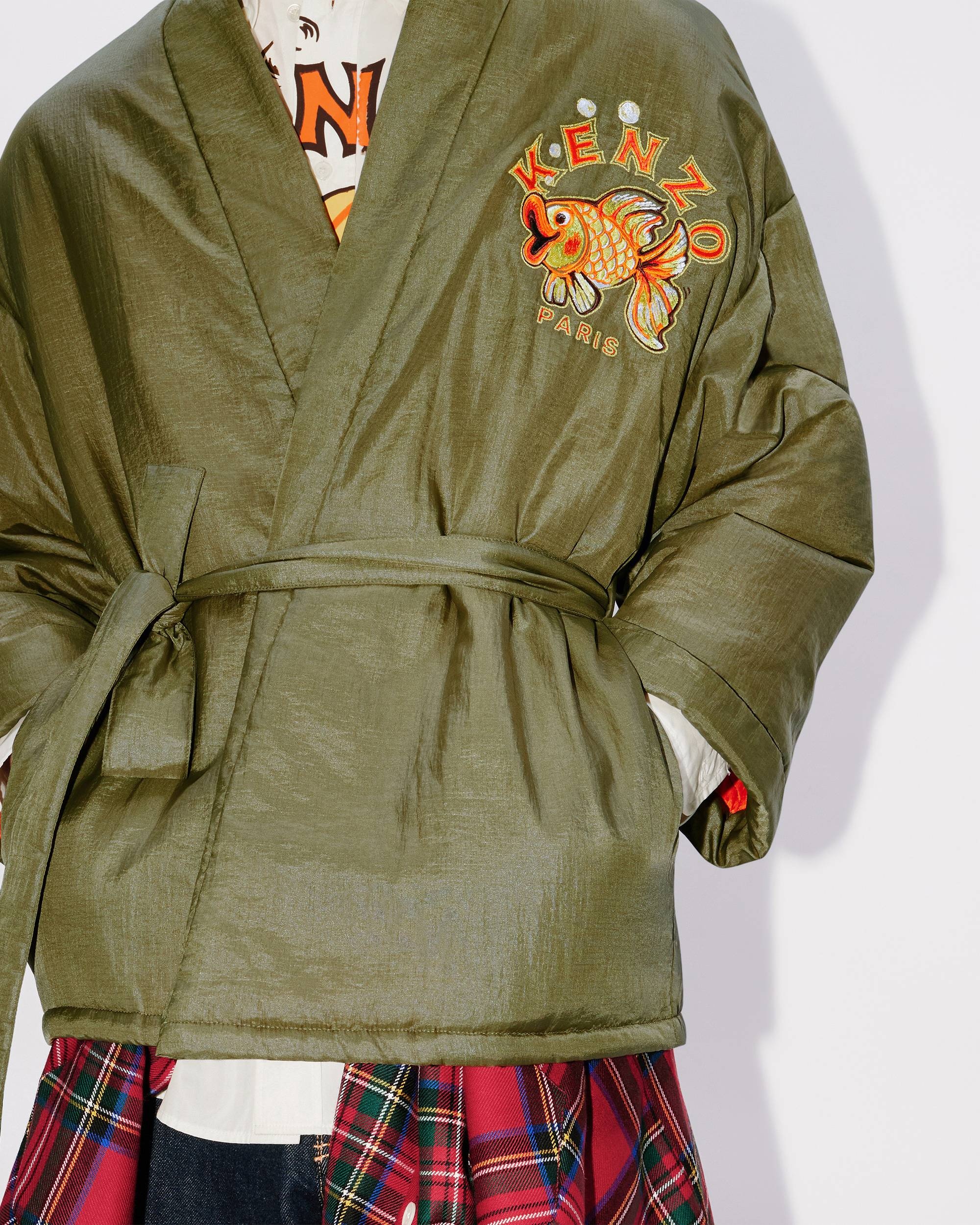 'KENZO Kingyo' embroidered kimono - 6