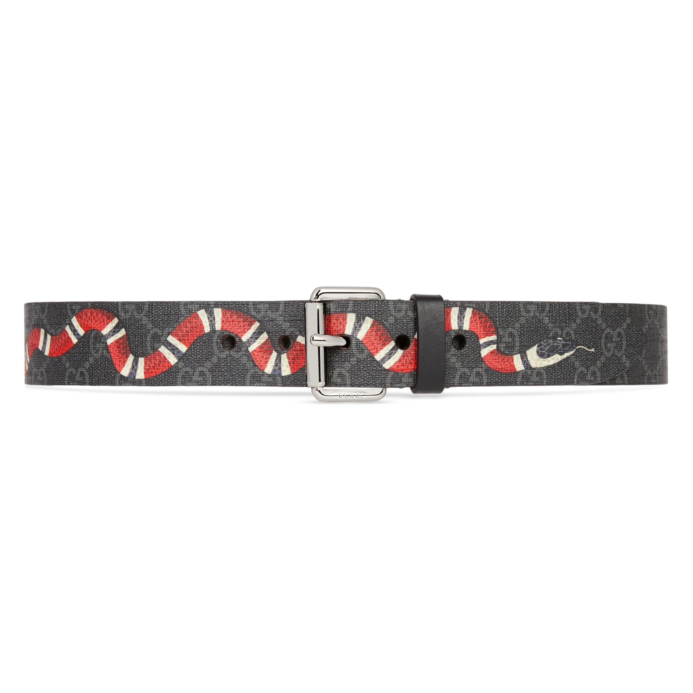 Gucci GG Kingsnake Print Belt - 1