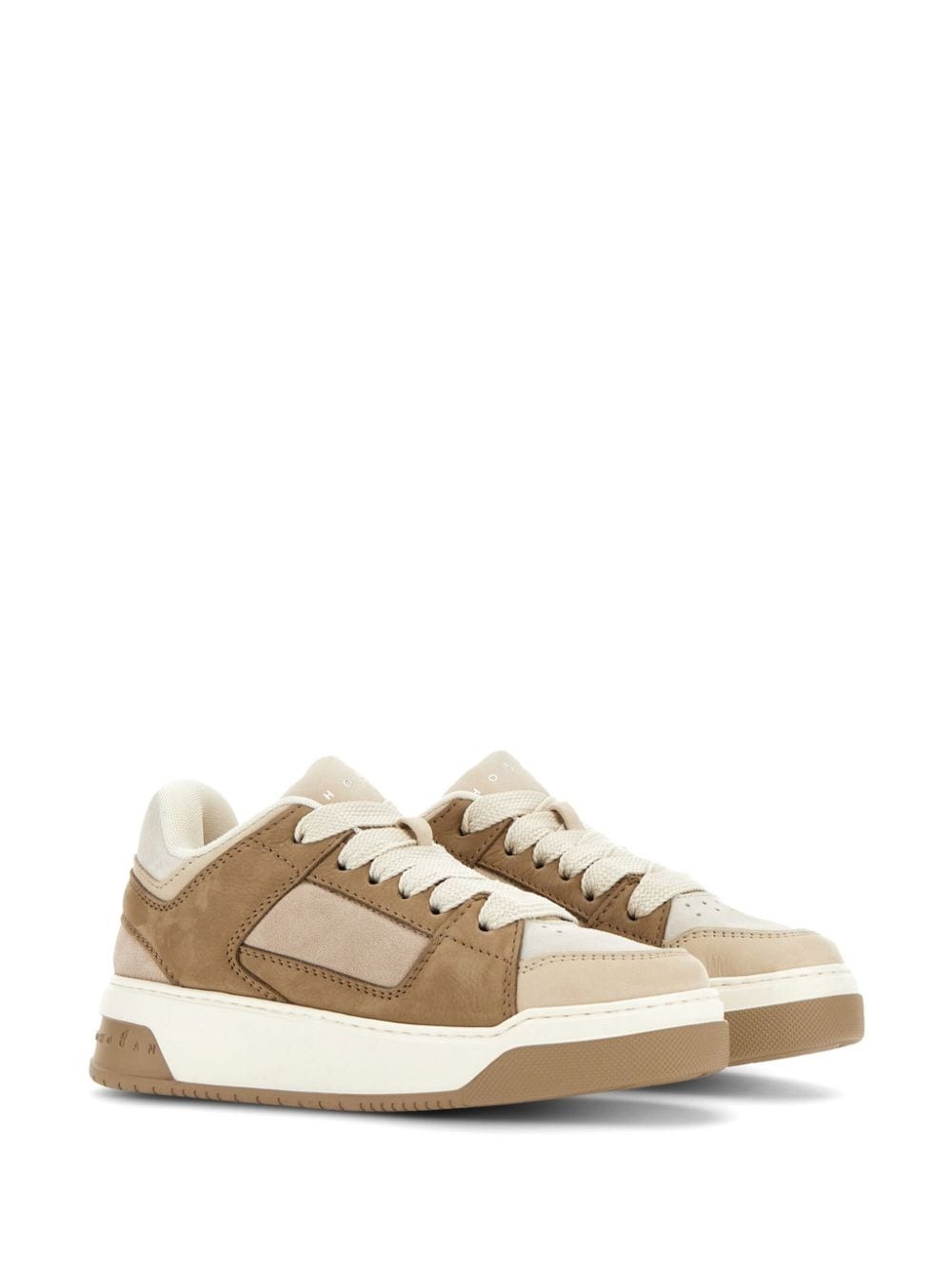 H667 lace-up leather sneakers - 2