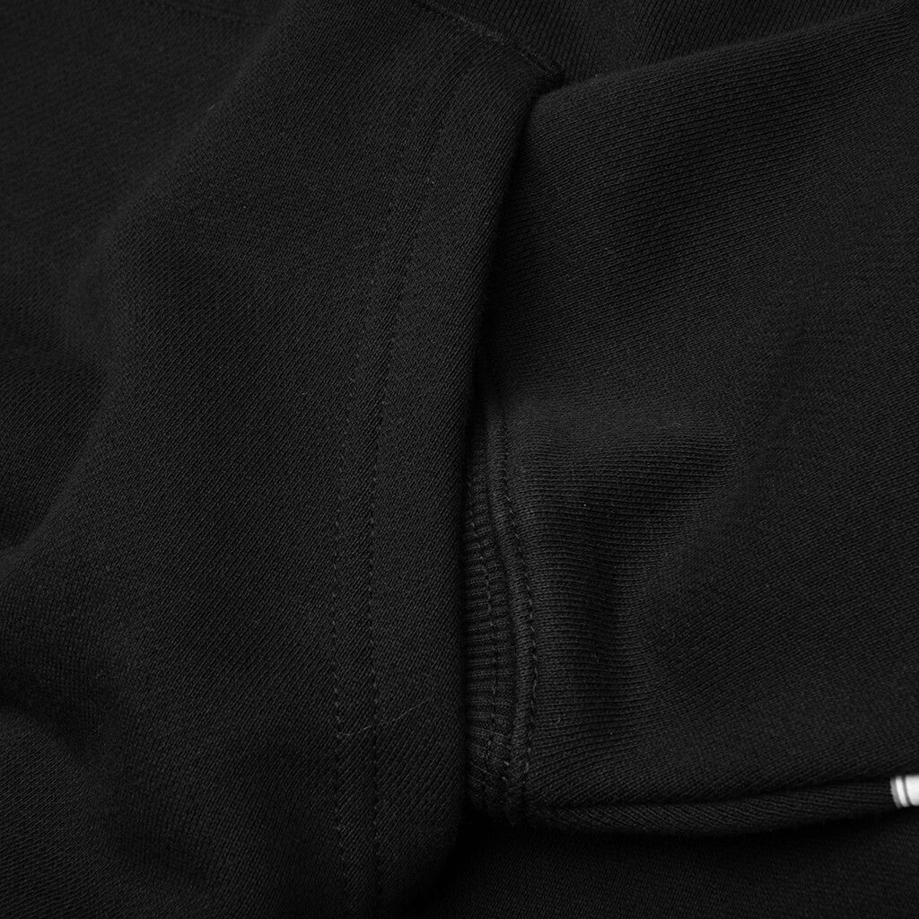 OLD ENGLISH HOODIE - BLACK - 4