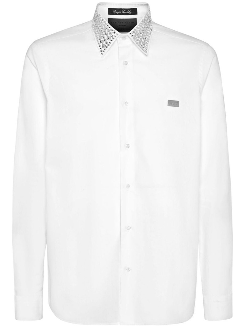 Sugar Daddy crystal-embellished shirt 1