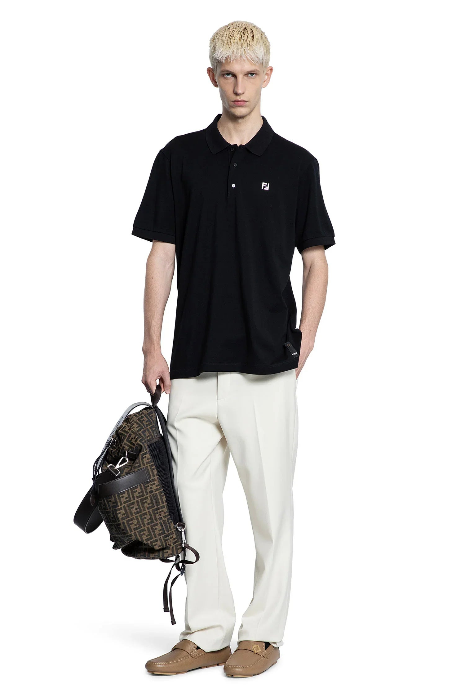 Ff-Cotton-Pique-Polo-Shirt - 5