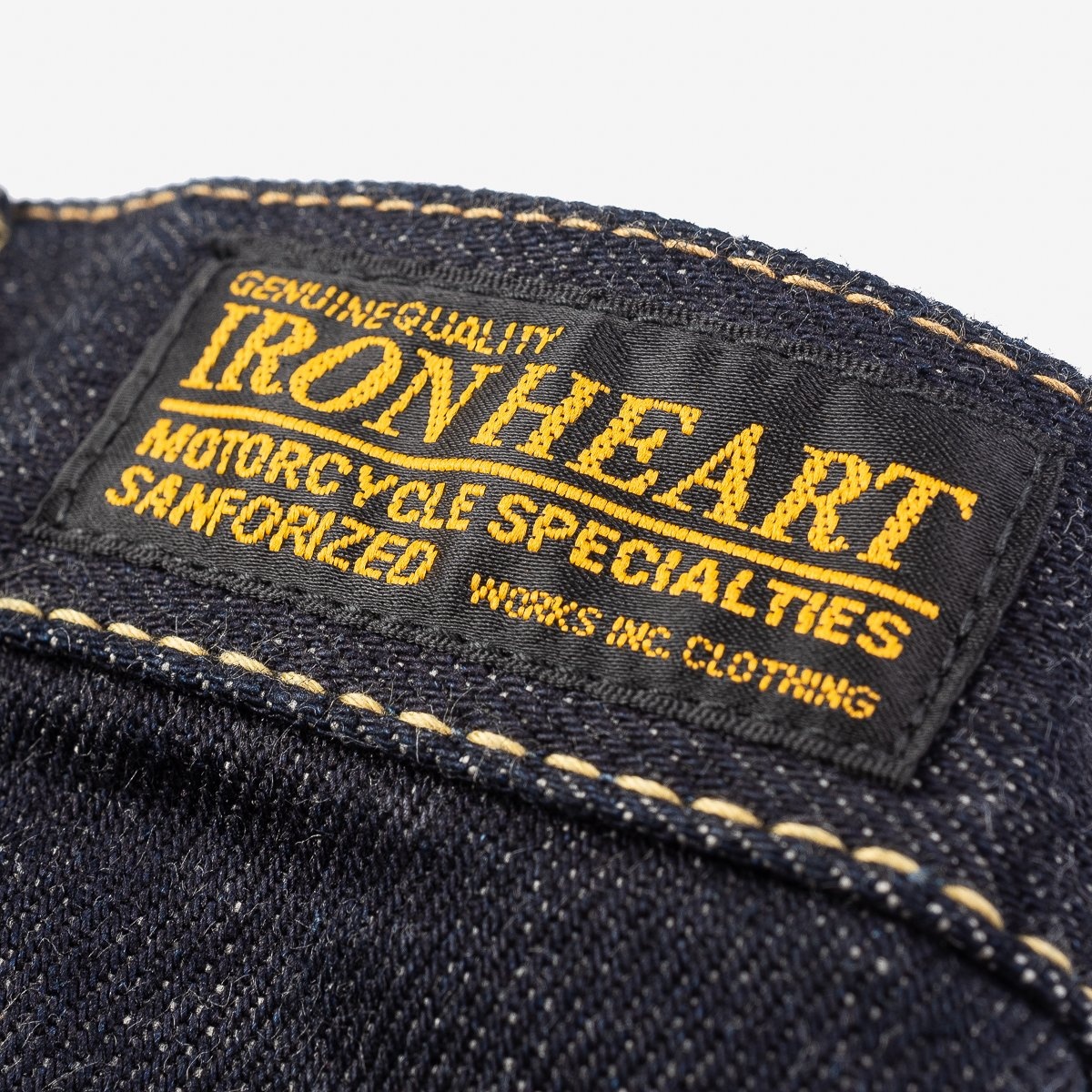 IH-728-IND 14oz Selvedge Denim Work Pants - Indigo - 12
