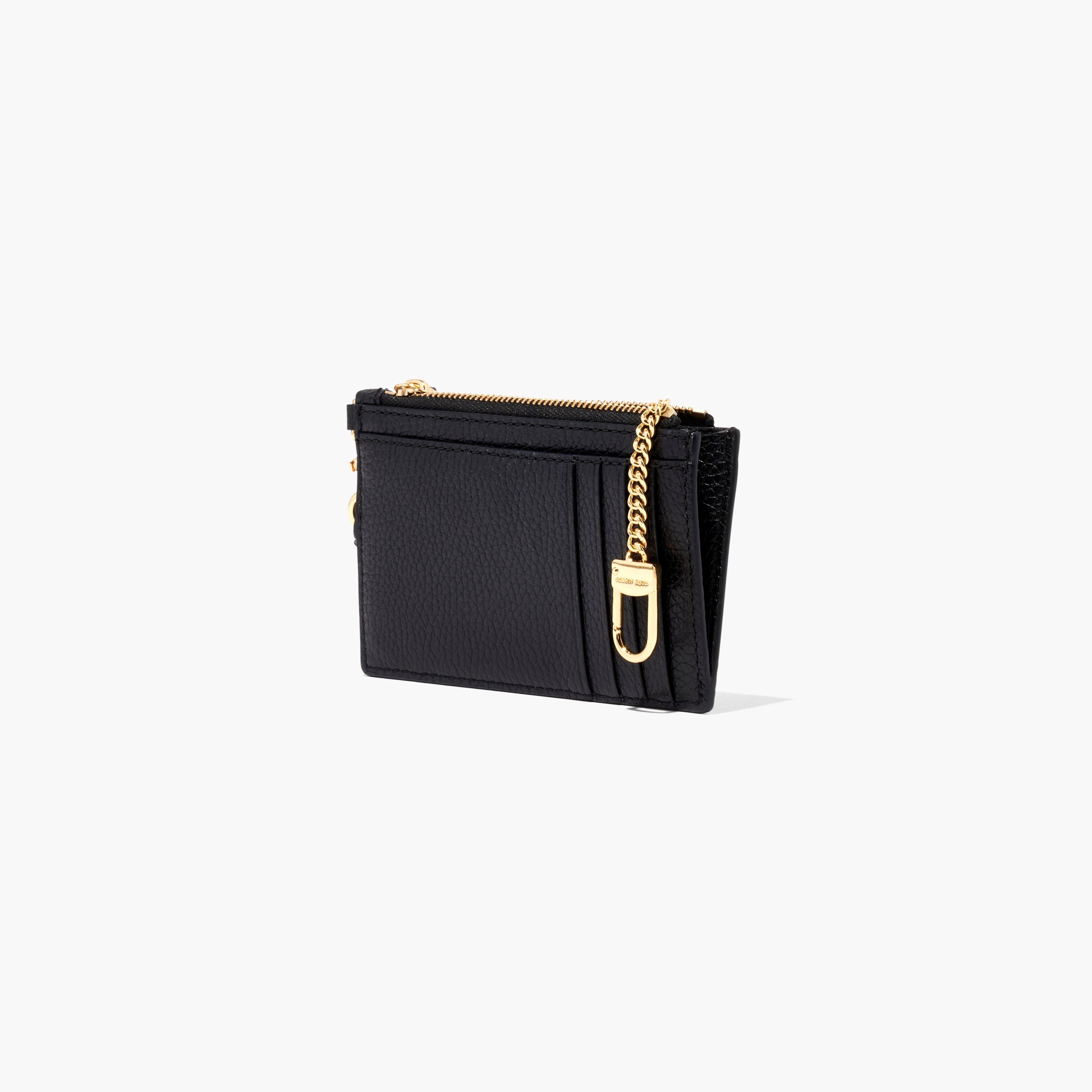 THE LEATHER TOP ZIP WRISTLET - 2