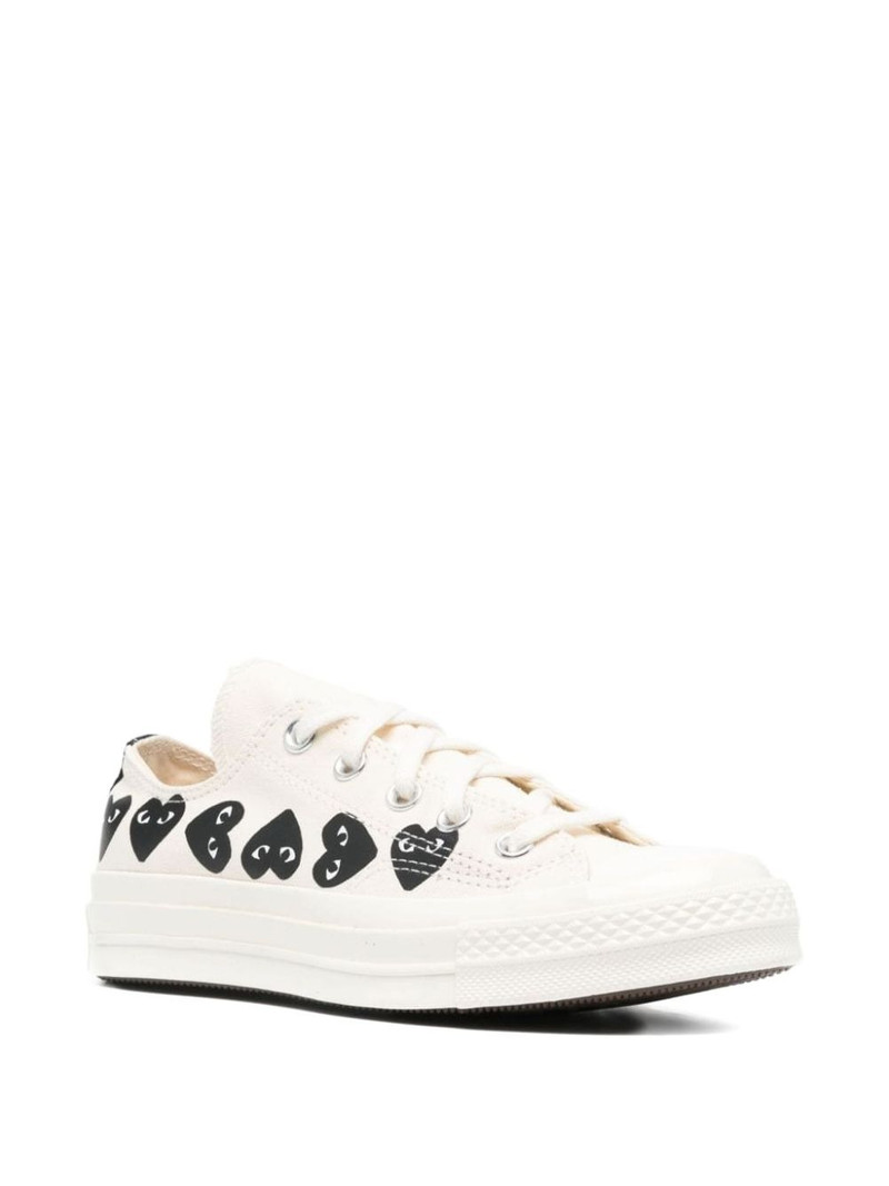 Comme des Garçons PLAY Chuck 70 Multi Heart sneakers outlook