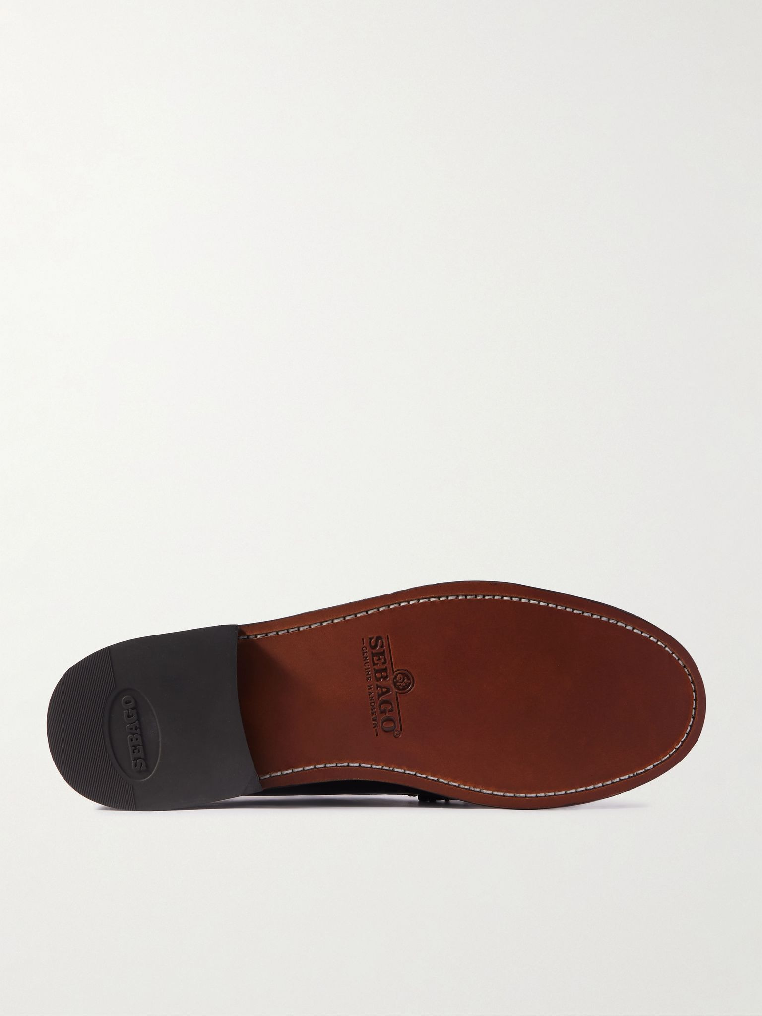 Classic Dan Leather Penny Loafers Burgundy - 3