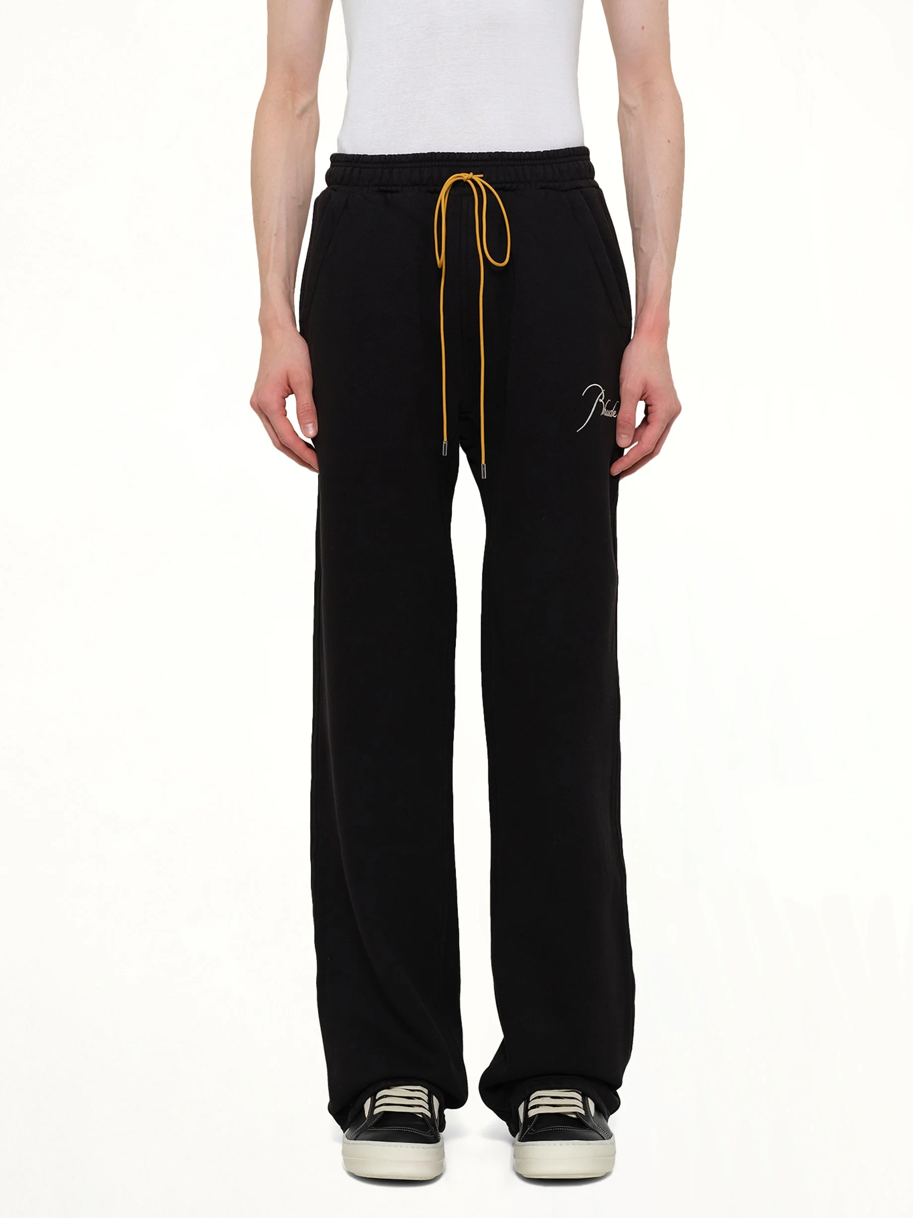 Classique Sweatpant in Black/White - 1