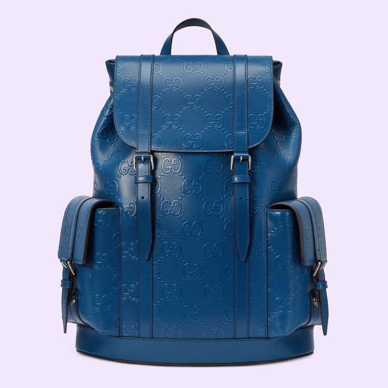 GG embossed backpack 1