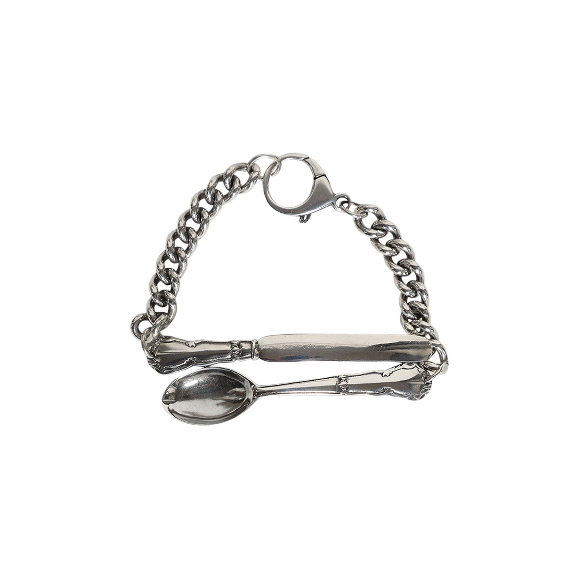 Enfants Riches Déprimés Spoon And Fork Bracelet 'Sterling Silver' - 1