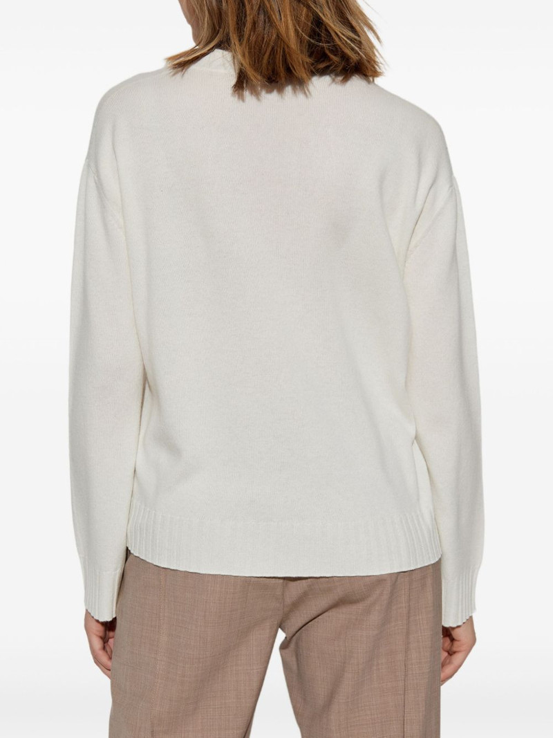 silk-blend jumper 4