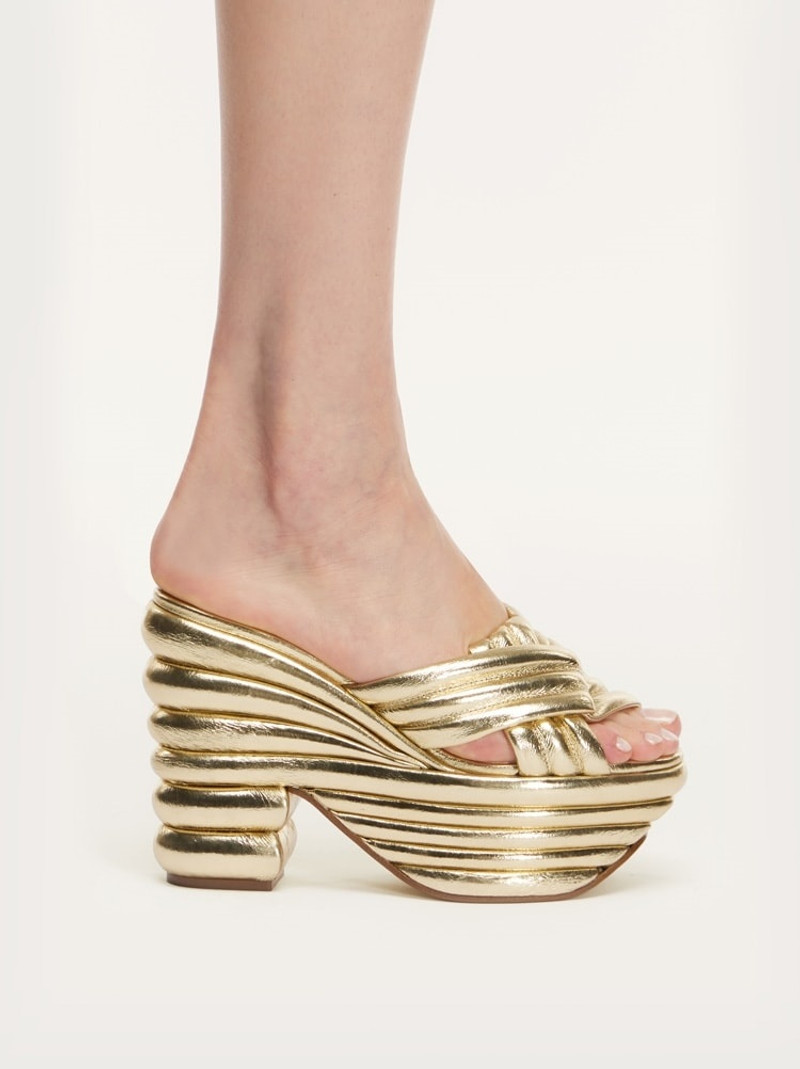 FERRAGAMO SANDAL WITH SCULPTURAL PLATFORM outlook