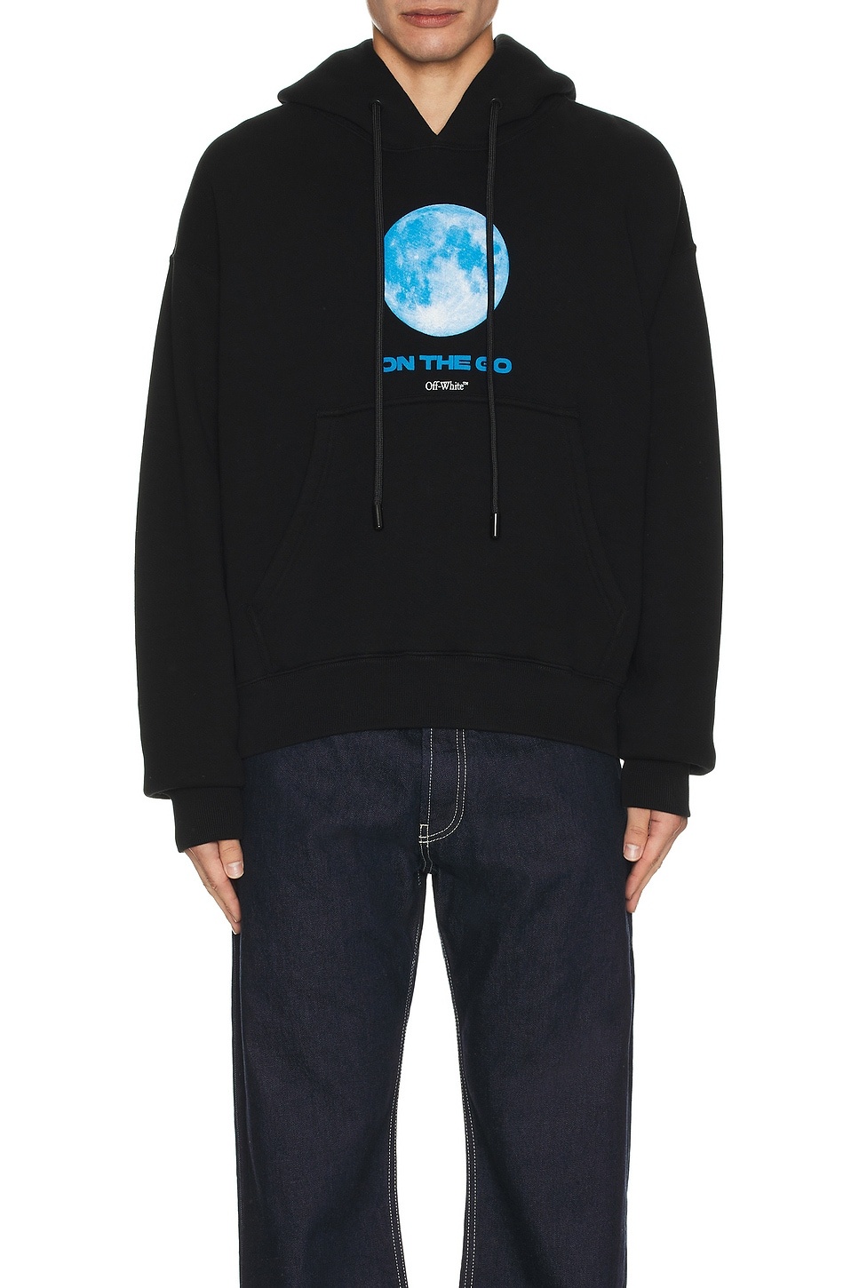 【Off White】ONTHEGO MOON SKATE HOODIE  ★関税送料込み Buy Off-White Onthego Moon Skate Hoodie 'Dark Blue
