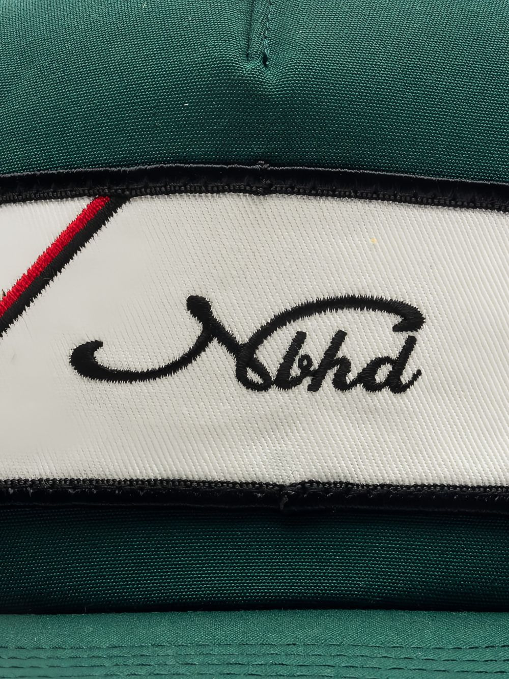 logo-patch trucker cap - 4