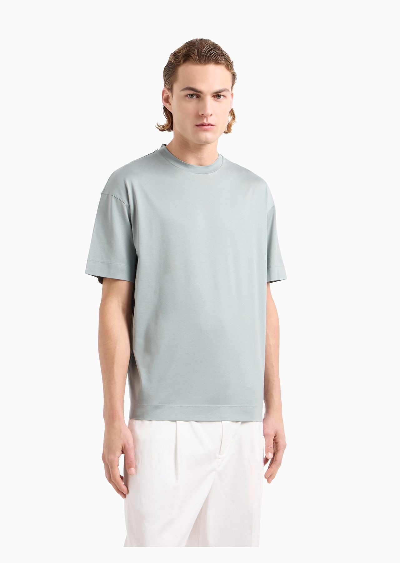 Loose-fit T-shirt in an ASV Lyocell-blend jersey - 2