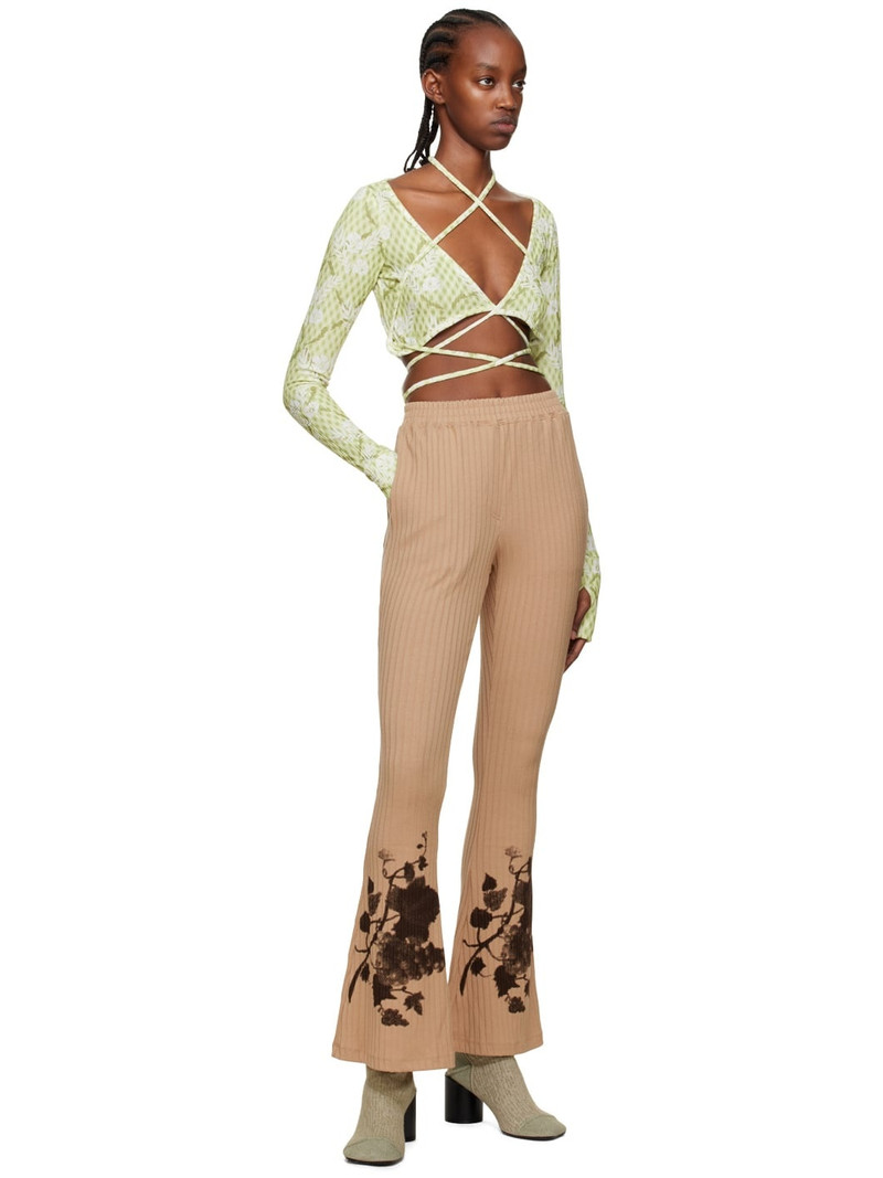 Kijun Green Self-Tie Cardigan outlook