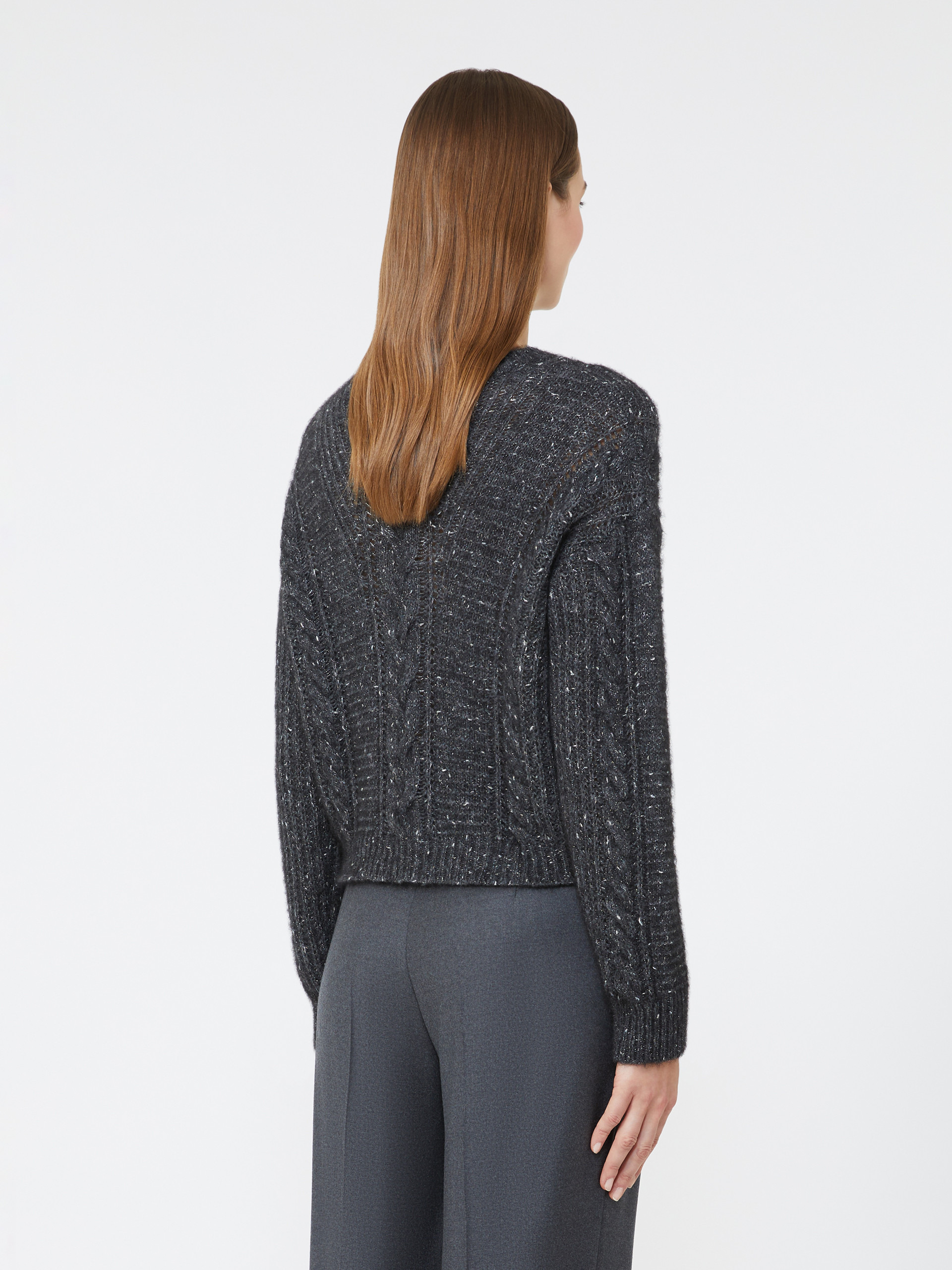 CRASSO Boxy sweater in alpaca blend - 4