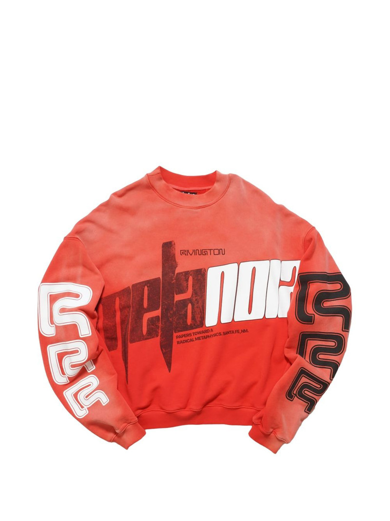 graphic crewneck sweater 1