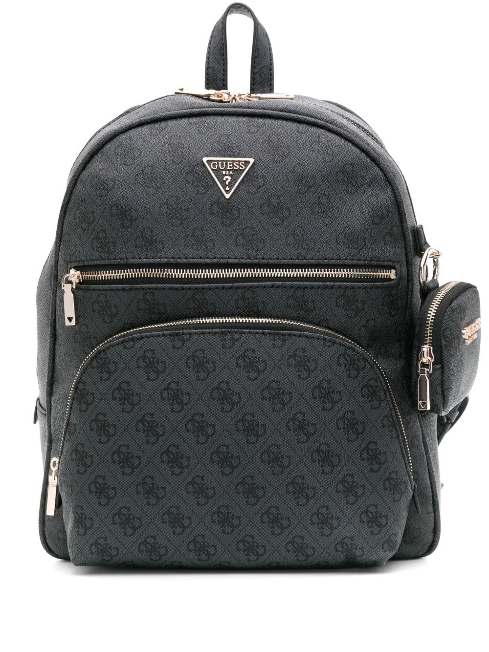 Power Play logo-print backpack - 1