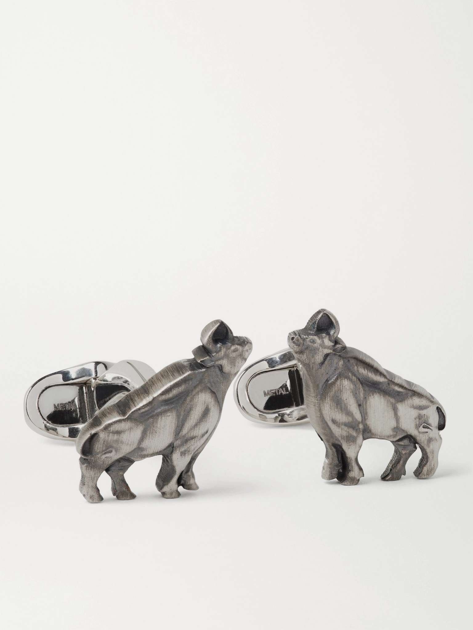 Year of the Tiger Sterling Silver Cufflinks - 1